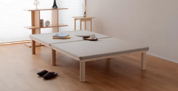 畳付きすのこベッド