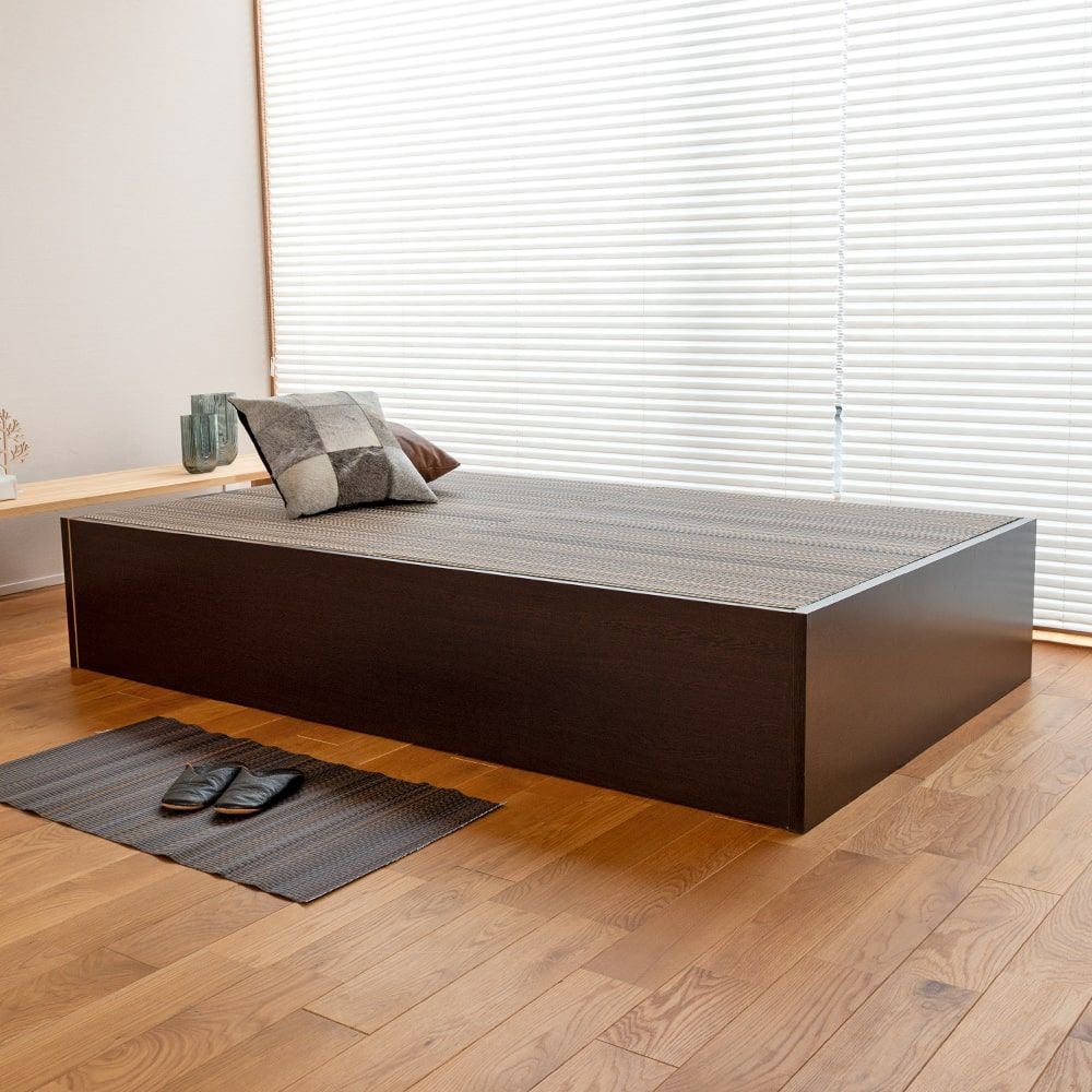 収納付き畳ベッド 「スパシオ」 セミダブルサイズ｜たたみのこうひん