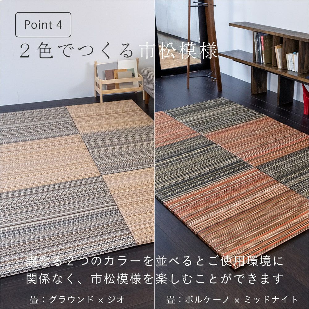 8色から選べる樹脂製置き畳 フィーネ 82cm｜たたみのこうひん