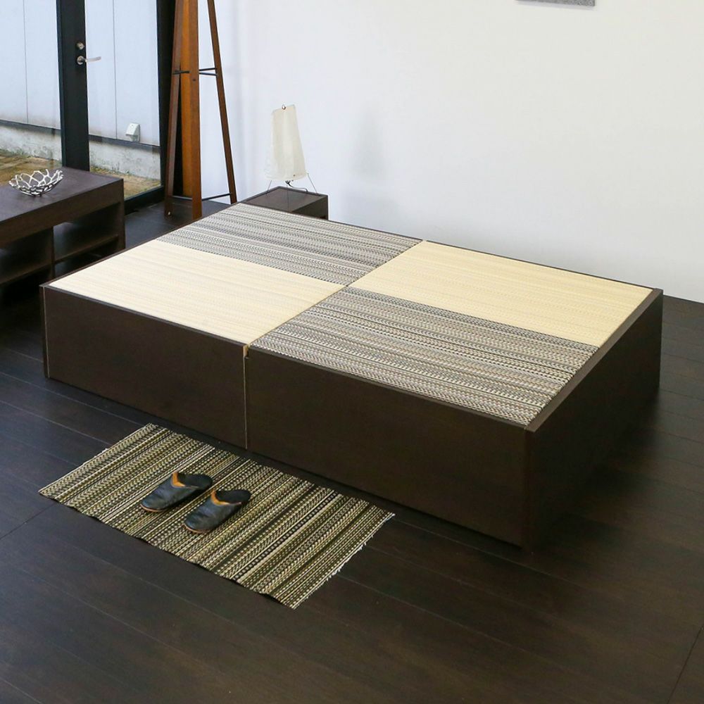 収納付き畳ベッド フォルティナ セミダブルサイズ｜たたみのこうひん