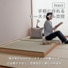 ヘッドレス・ロースタイル畳ベッド「セリエ」シングルサイズの設置イメージ