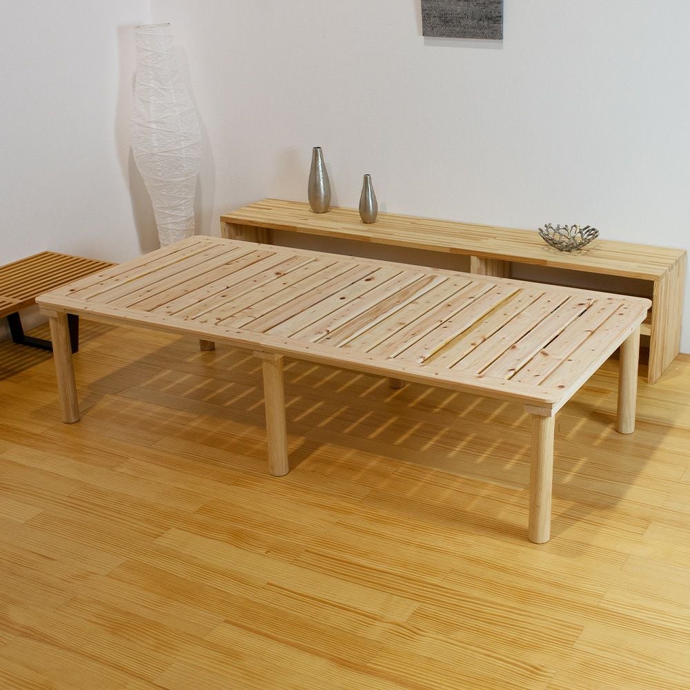 ひのきすのこベッド マレ旧タイプの脚イメージ