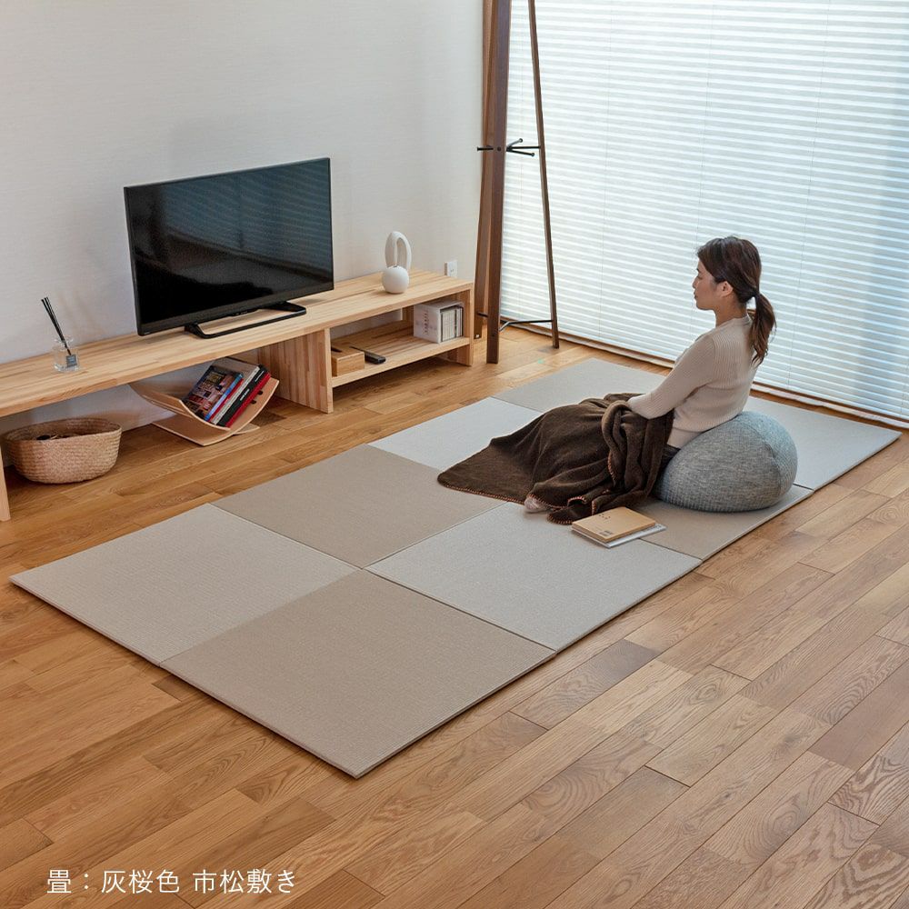 床暖房対応畳マット「リベラ」設置イメージ