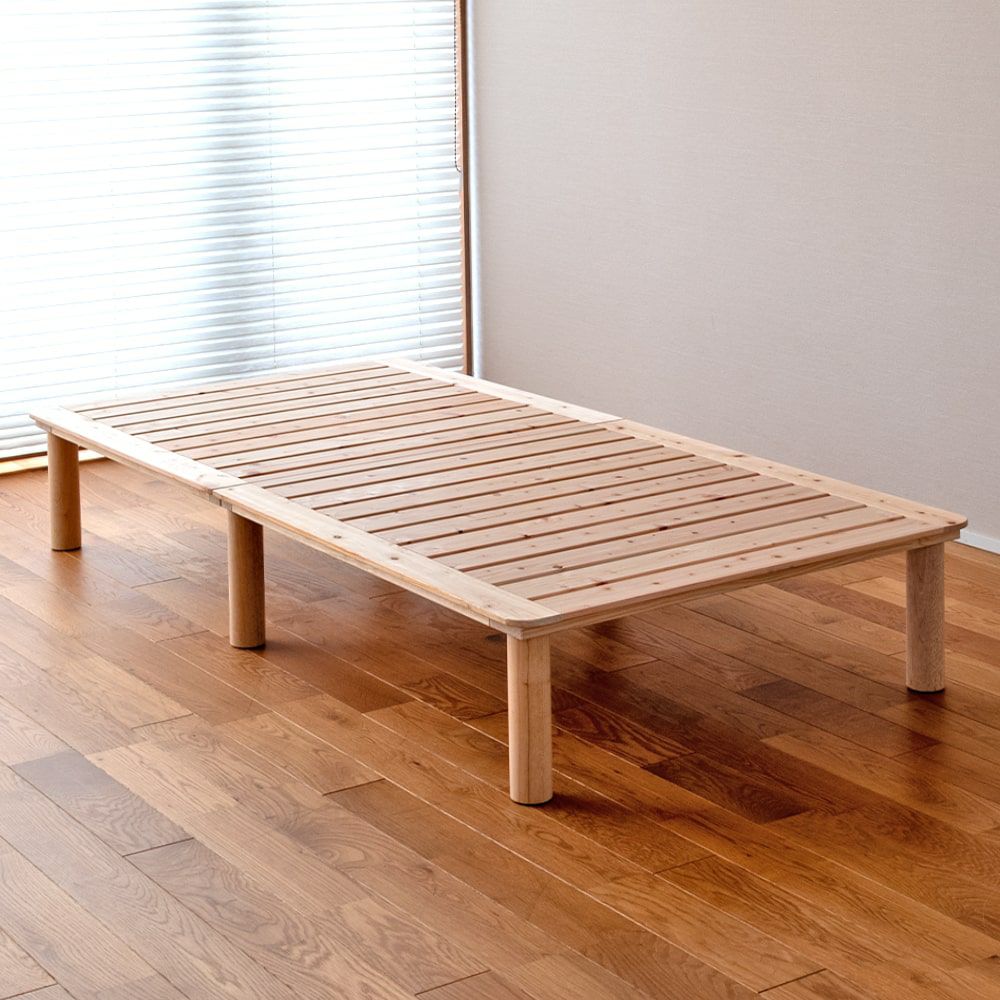 檜すのこベッド 「マレ200」 シングルサイズ｜たたみのこうひん