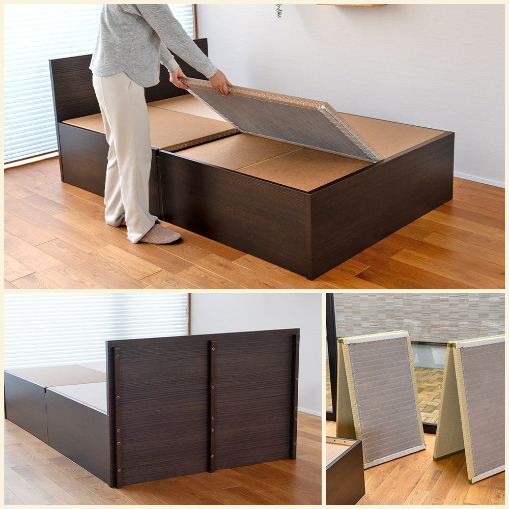 収納付き畳ベッド ベイタス シングルサイズ｜たたみのこうひん