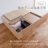 畳下収納スペースの使用例（シリーズ共通イメージ）